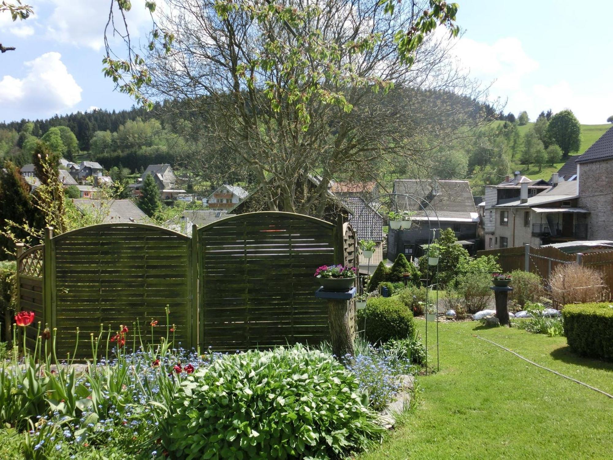 Apartment In Thuringian Forest With Garden Oberweißbach Eksteriør billede
